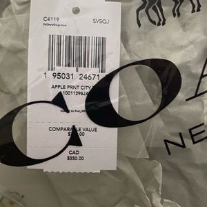 Coach Apple Print City Tote